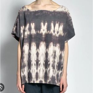 Uzi Nyc Kimono Top Desert Dye Tunic Top
